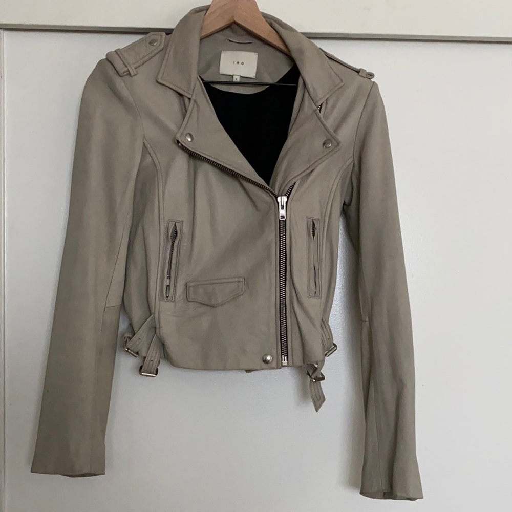 IRO ASHVILLE leather jacket